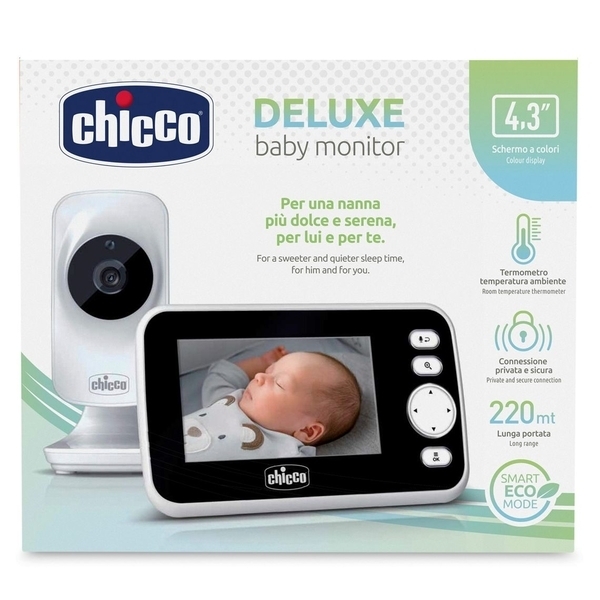Цифрова відеоняня Chicco Video Baby Monitor Deluxe (10158.00) - Pampik - 2