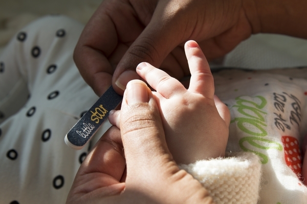 Маникюрный набор Nuby Маленькие моменты, синий (NV0701003-LMblue) - Pampik - 4