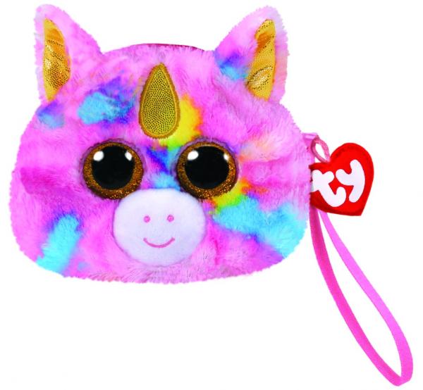 Подарок. Кошелек TY Gear Единорог Fantasia, 11 см (95205) - Pampik
