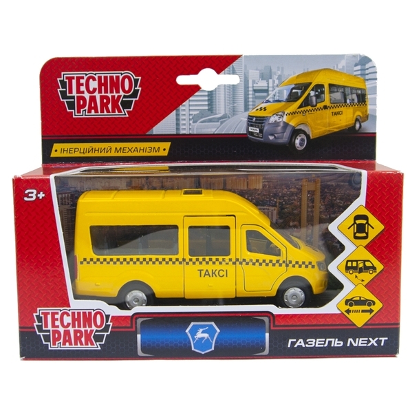 Автомодель Технопарк Газель Таксі (SB-18-19-T-WB) - Pampik - 9