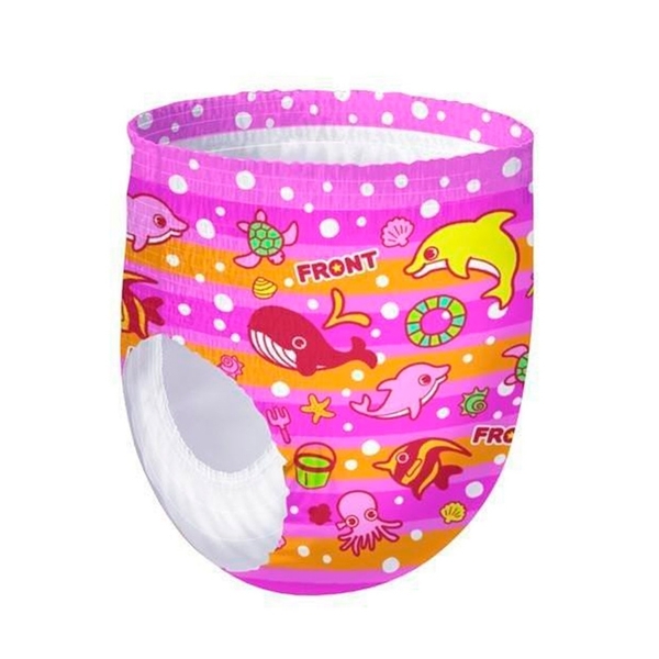 Підгузки-трусики для плавання для дівчаток Goo.N Big XL (12-20 кг), 3 шт. - Pampik - 2