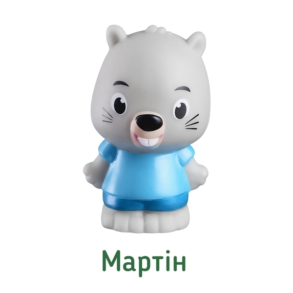 Ігровий набір Klorofil Сім'я бобрів (700303F) - Pampik - 5