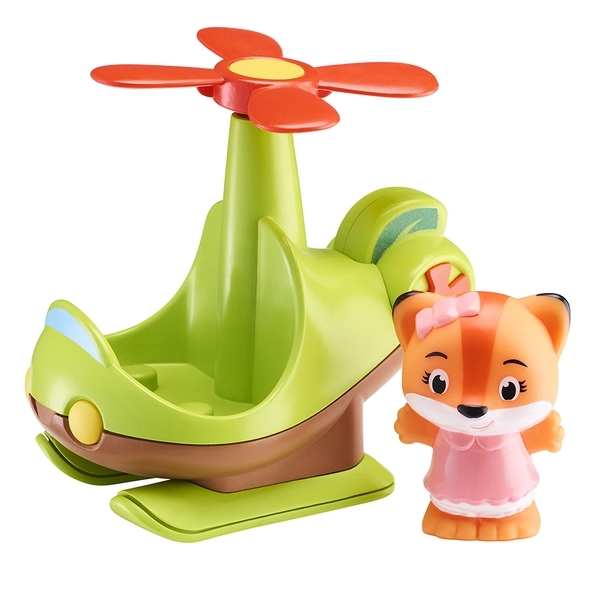 Игровой набор Klorofil Вертолет, с персонажем (700206F) - Pampik - 2