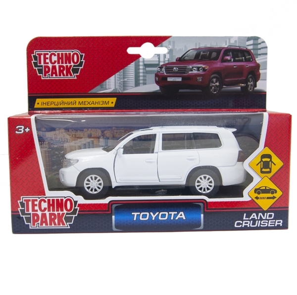 Автомодель Technopark Toyota Land Cruiser (CRUISER-WT (FOB)) - Pampik - 13