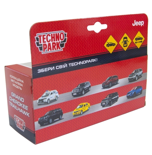 Автомодель Technopark Jeep Grand Cherokee (CHEROKEE-12-GY(FOB)) - Pampik - 14
