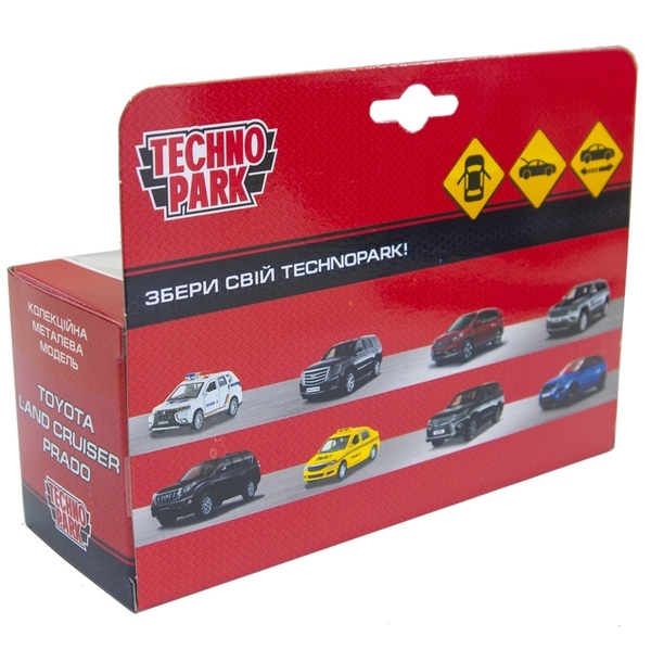Автомодель Technopark Toyota Prado (PRADO-BK (FOB)) - Pampik - 13
