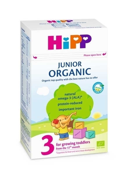 

Сухое органическое молочко HIPP Organic Junior 3 (срок годности 16.05.2021), 500 г