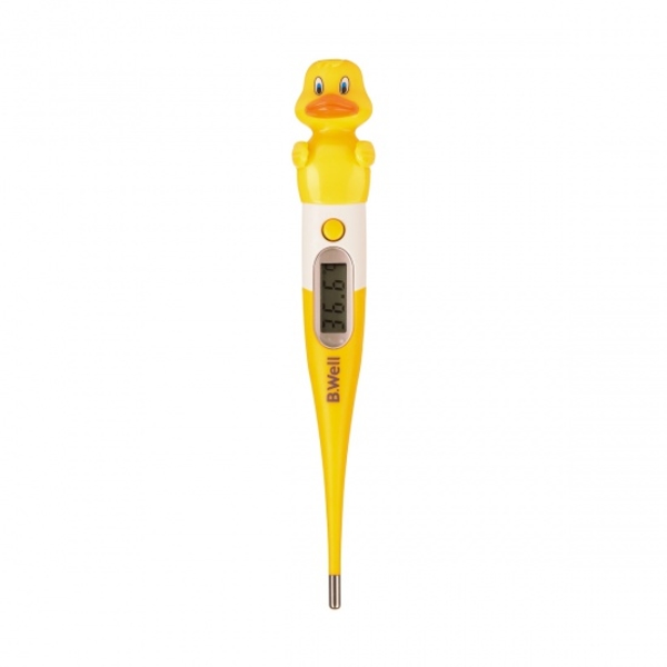 Медичний електронний термометр B. Well Качка, жовтий (WT-06 flex) - Pampik - 2