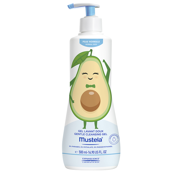 

Нежный очищающий гель Mustela Lavant Avocat, 500 мл