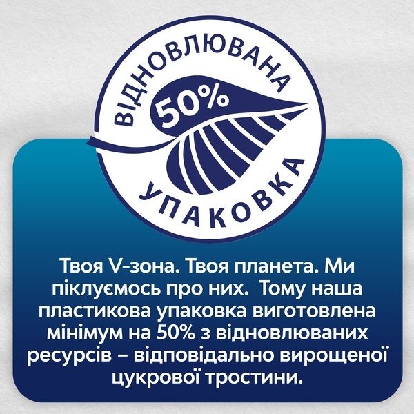 Гігієнічні прокладки Libresse Natural Care Ultra Super, 18 шт. - Pampik - 5