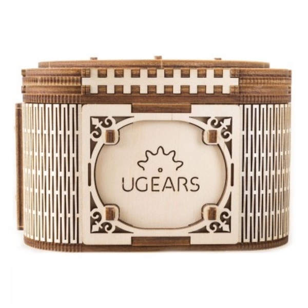 Механічний 3D-пазл Ukrainian Gears Шкатулка з секретом, 190 ел. (70031) - Pampik - 5