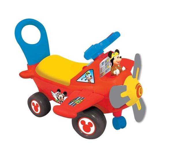 Чудомобиль Kiddieland Микки Маус 3 в 1, красный (53587) - Pampik - 2