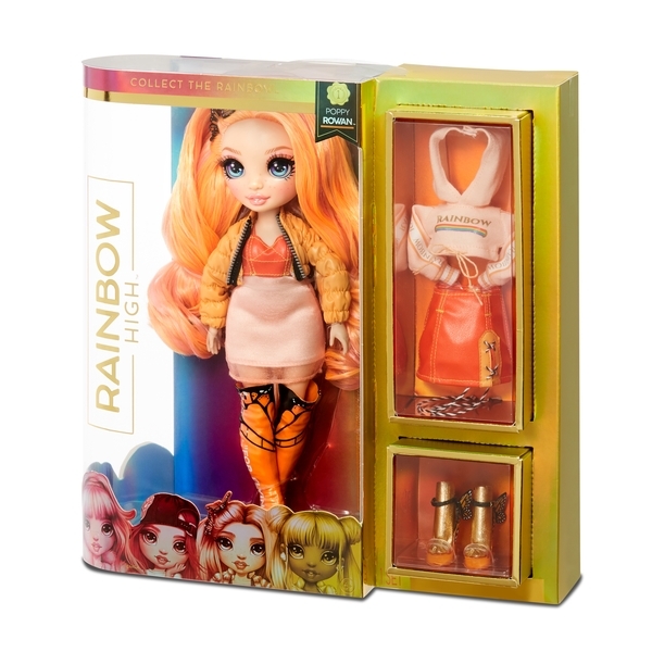 Лялька Rainbow High Поппі, з аксесуарами (569640) - Pampik - 11