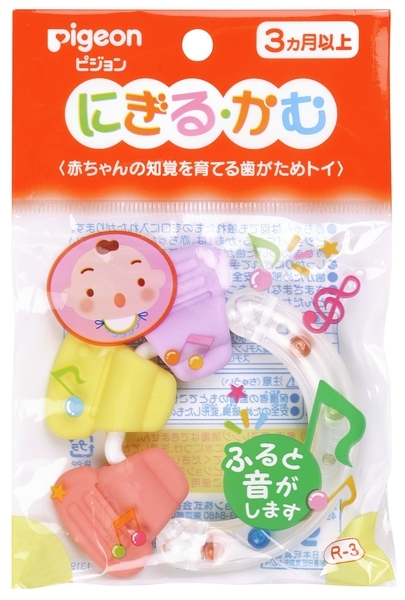 Прорізувач-брязкальце Pigeon, рівень 3 (13192) - Pampik - 2