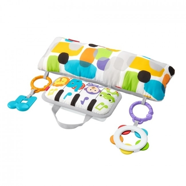 Іграшка музична м'яка для гри на животику Fisher-Price Піаніно (GJD27) - Pampik - 2