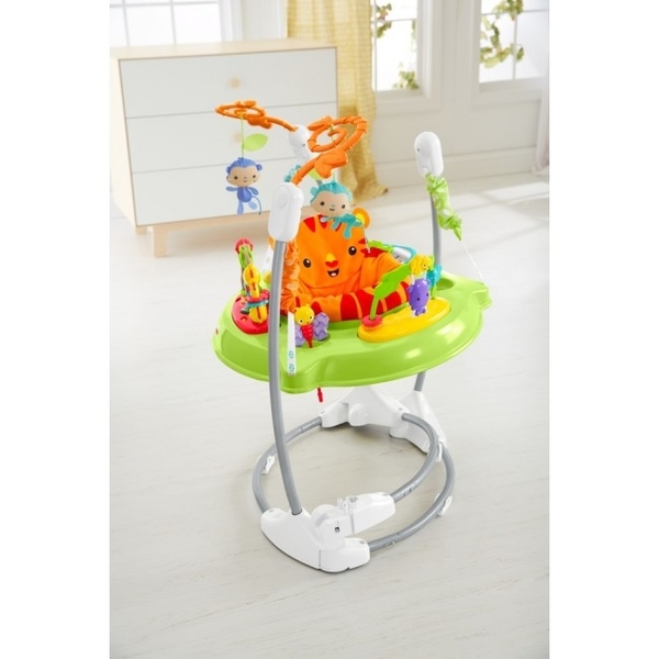 Детские прыгунки Fisher-Price Тропичный лес (CHM91) - Pampik - 4