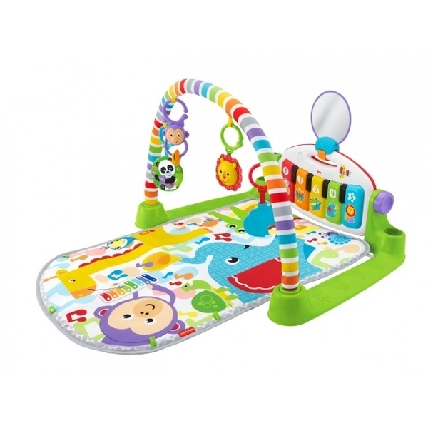 Коврик - игровой центр Fisher-Price с технологией Smart Stages "Нажимай и играй", английский (FWT18) - Pampik - 2