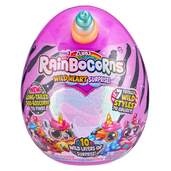 М'яка іграшка-сюрприз Rainbocorn-H, серія 3 (9215H) - Pampik - 2