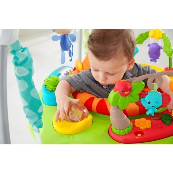 Детские прыгунки Fisher-Price Тропичный лес (CHM91) - Pampik - 7