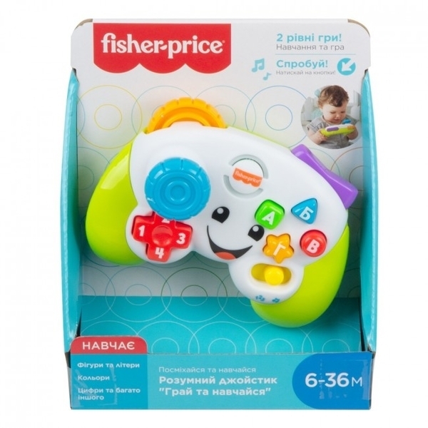 Умный джойстик Fisher-Price, украинский (GRH30) - Pampik - 3