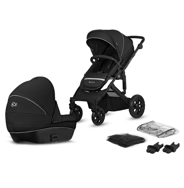 

Универсальная коляска 2 в 1 Kinderkraft Prime Lite Black KKWPRLIBLK2000, черный (00-00303640