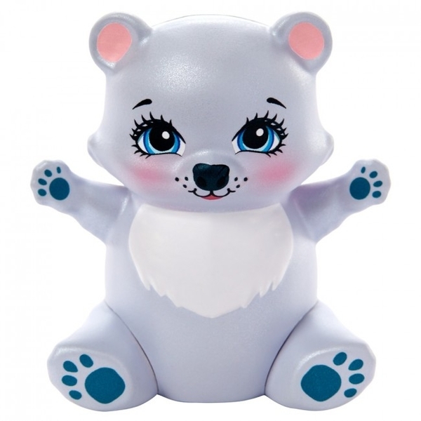 Набір ляльок Enchantimals Сім'я Білій ведмедиці Пристін (GJX47) - Pampik - 6