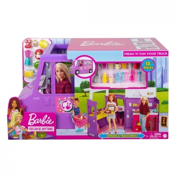 Ігровий набір Barbie Фургон з їжею (GMW07) - Pampik - 8