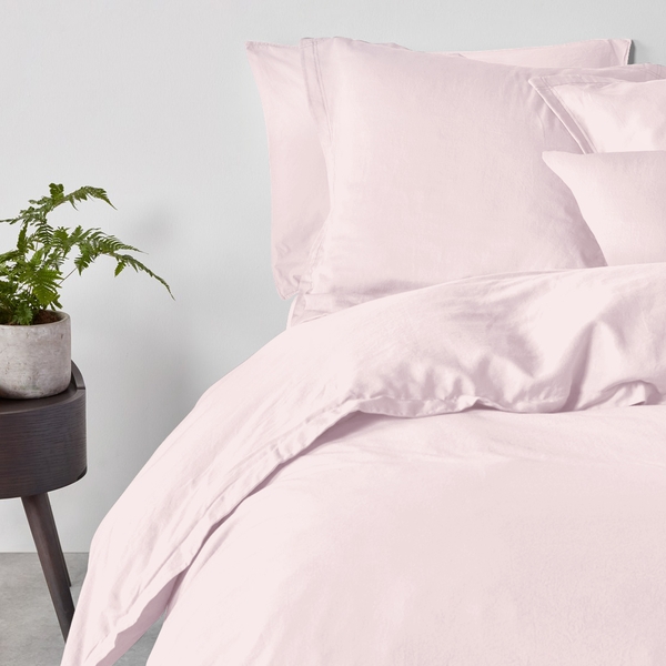 Підодіяльник Cosas Ranfors Rose, ранфорс, 140х110 см, світло-рожевий - Pampik - 2