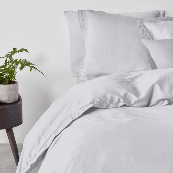 Наволочка Cosas Ranfors Grey, ранфорс, 60х40 см, сірий - Pampik - 3