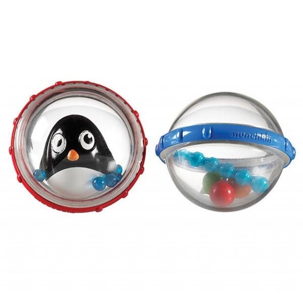 

Игрушка для ванной Munchkin Плавающие пузыри Пингвин с красным шаром (011584.02