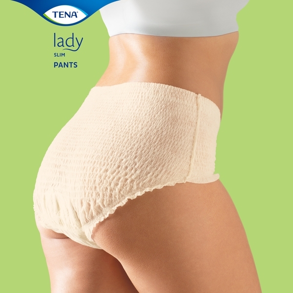 Урологічні труси для жінок TENA Lady Slim Pants Normal, розмір M, 8 шт. - Pampik - 4