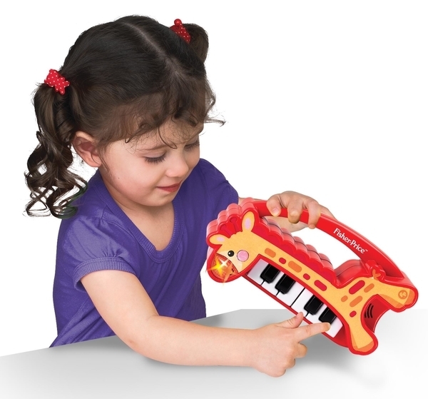 Дитяче мініпіаніно Fisher-Price Музичний жирафик (380006) - Pampik - 2