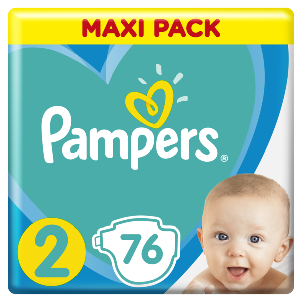 

Подгузники Pampers Active Baby Mini 2 (4-8 кг), 76 шт