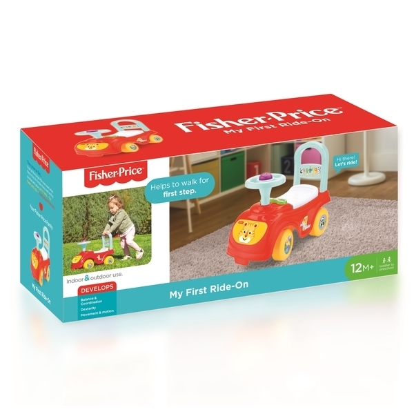 Автомобиль-Каталка Fisher-Price Моя первая поездка (1801) - Pampik - 5