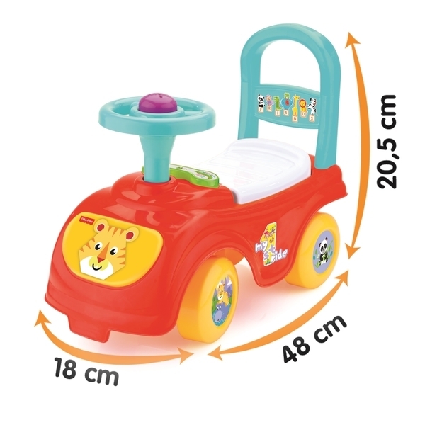 Автомобиль-Каталка Fisher-Price Моя первая поездка (1801) - Pampik - 3