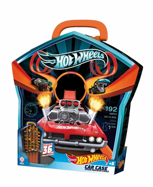 Металлический контейнер для машинок Hot Wheels, на 36 машинок (HWCC3) - Pampik - 2