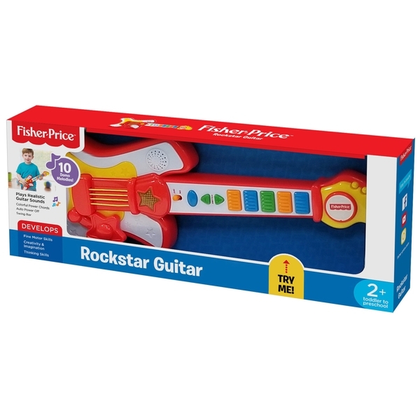 Дитяча гітара Fisher-Price Рок-зірка (380030) - Pampik - 3