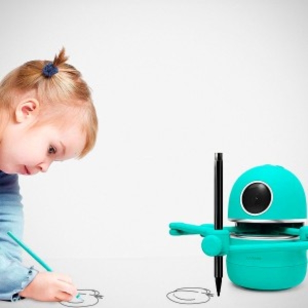 Інтерактивний портативний електронний навчальний робот-художник Quincy, український (MS.06.0015-U) - Pampik - 4