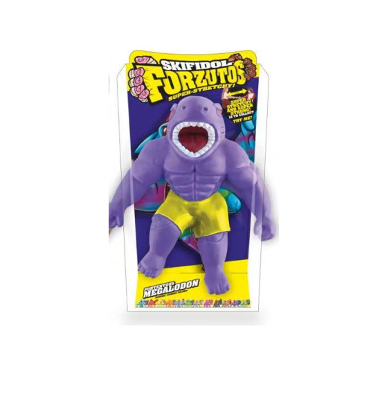 

Игрушка-тянучка Skifidol-Forzutos portentous Megalodon, фиолетовый (FORZ1-11