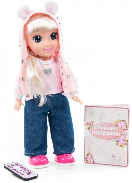 Інтерактивна лялька Polesie Крістіна на прогулянці, 37 см (79312) - Pampik - 6