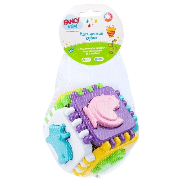 Розвиваюча іграшка Fancy Baby Логічний кубик (KUB6) - Pampik - 2