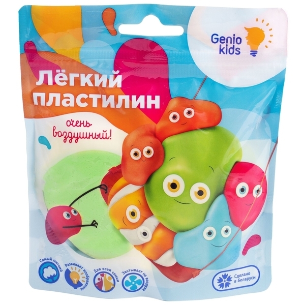 

Легкий пластилин Genio Kids, зеленый (TA1712-3