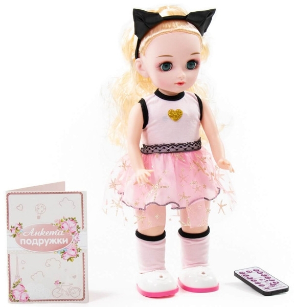 Інтерактивна лялька Polesie Аріна на вечірці, 37 см (79619) - Pampik - 2
