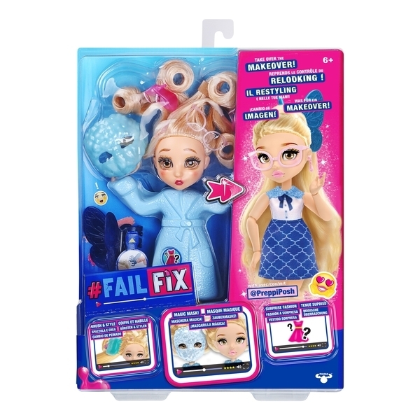 Ігровий набір з лялькою Failfix Total Makeover Школярка (12804) - Pampik - 3