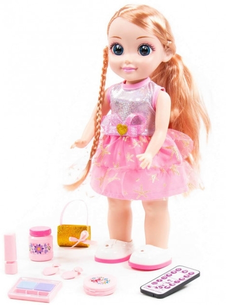 Інтерактивна лялька Polesie Мілана в салоні краси, з аксесуарами, 37 см (79282) - Pampik - 4