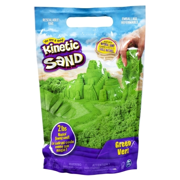 

Кинетический песок Kinetic Sand Colour, зеленый, 907 г (71453G