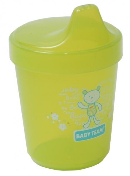 Подарок. Поильник Baby Team, 100 мл, зеленый (5000) - Pampik