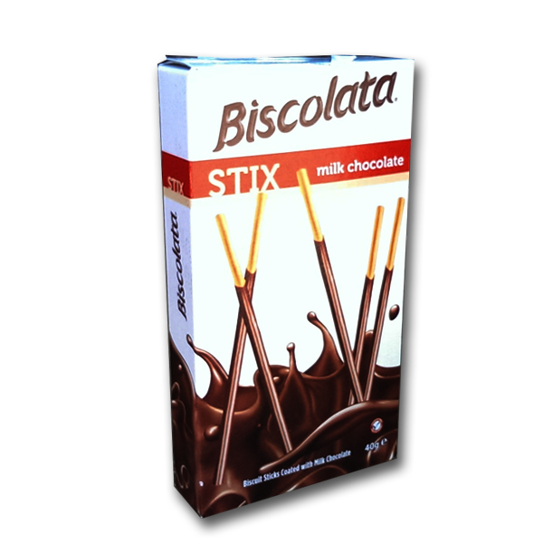 

Конфеты Solen Biscolata Stix Milky в молочном шоколаде, 40 г