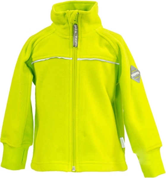 Кофта Huppa Bennie, флис, р.134, лайм (15610000-00047-134) - Pampik