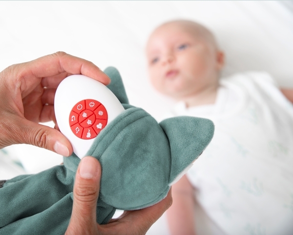 Комфортер Zazu Felix, з білим шумом та заспокійливими мелодіями, бірюзовий (ZA-FELIX -01) - Pampik - 5